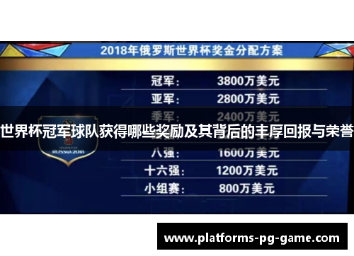 世界杯冠军球队获得哪些奖励及其背后的丰厚回报与荣誉